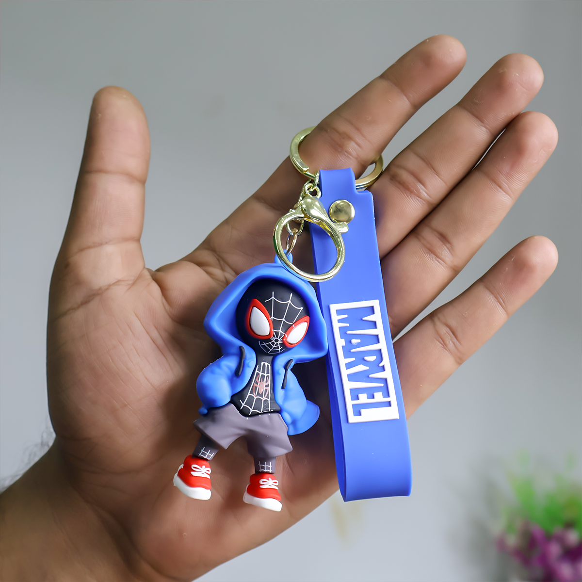 Spidy keychain 